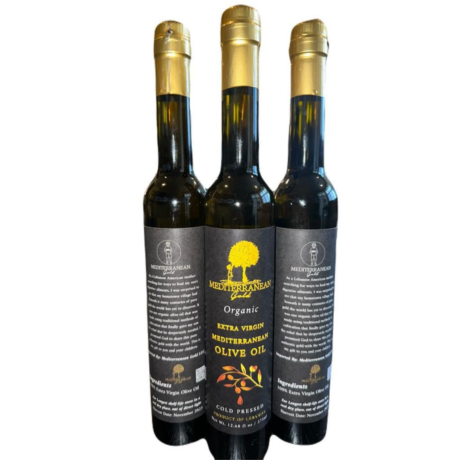 Mediterranean Gold EVOO 3 pack